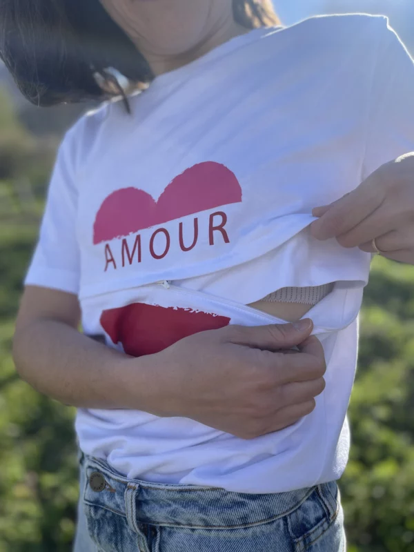 Brave Margot teeshirt Amour