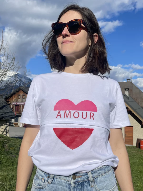 Brave Margot teeshirt Amour